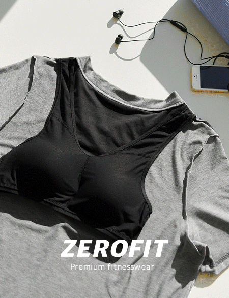 [2천장 돌파] ZERO FIT 드라이실 컴포트리즘 브라티셔츠 53118